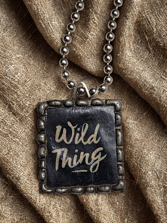 Wild Thing Handmade Pendant Necklace