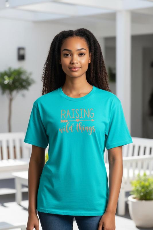 Raising Wild Things Tee Large