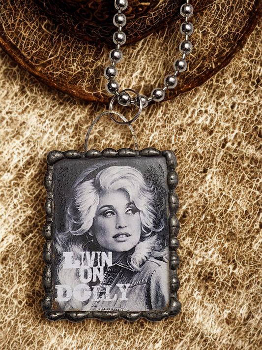 Livin’ on Dolly Pendant Necklace