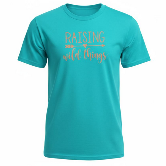 Raising Wild Things Tee Large