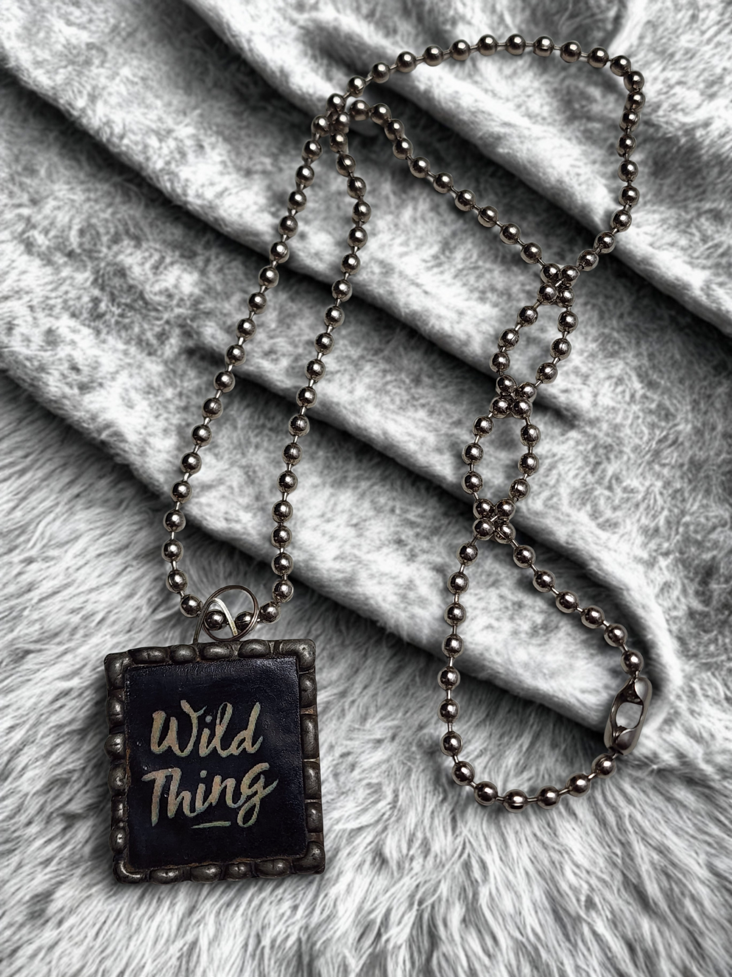 Wild Thing Handmade Pendant Necklace