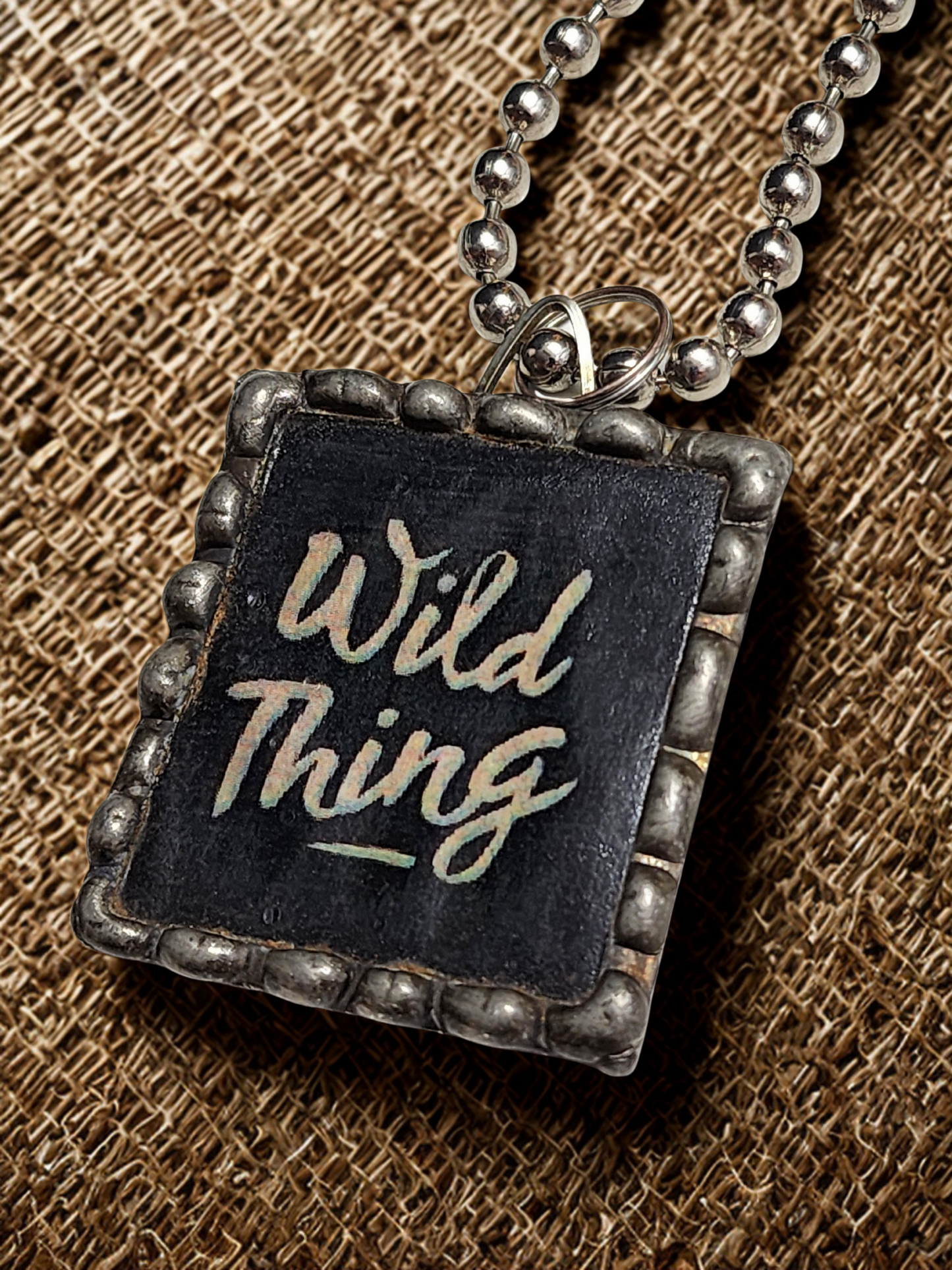 Wild Thing Handmade Pendant Necklace