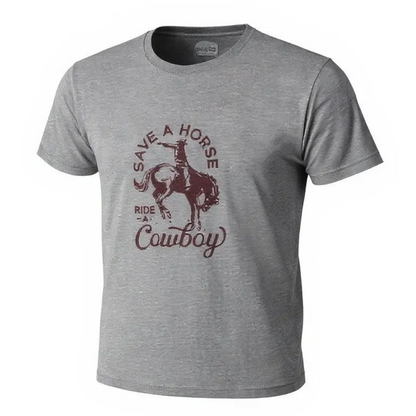Save a Horse, Ride a Cowboy Tee 2XL